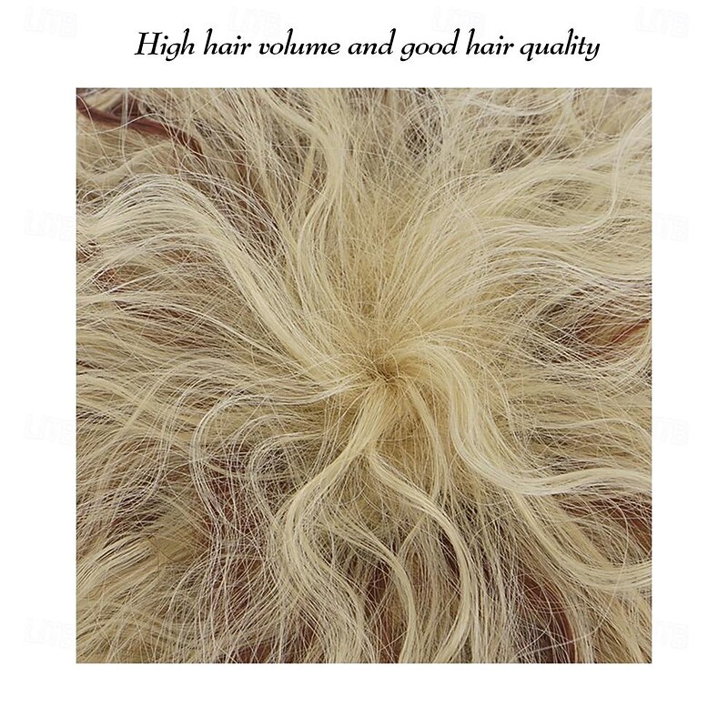 80s Costume Wig for Women Rocker Wig Long Curly Blonde Reddish Brown Wig Carnival  (Only Wigs) Halloween Wigs4