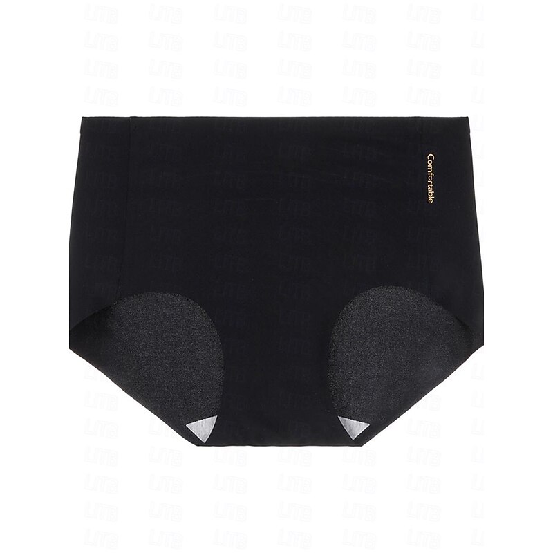 Women's Panties Pure Color Simple Daily Bed Ice Silk Breathable Summer Spring Home Outfits2