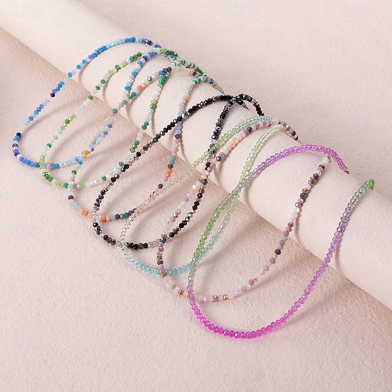 Choker Necklace Necklace Retro Vintage Bohemian Boho Plastic Alloy For Cosplay Women's Costume Jewelry Fashion Jewelry3