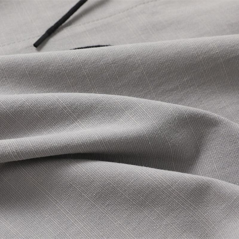 Men's Shirt Linen Shirt Viking Style Pirate Shirt Summer Shirt Beach Wear Black White Pink Blue Long Sleeve Plain V Neck Spring & Summer Casual Daily Clothing Apparel Lace up4