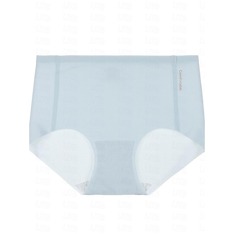 Women's Panties Pure Color Simple Daily Bed Ice Silk Breathable Summer Spring Home Outfits