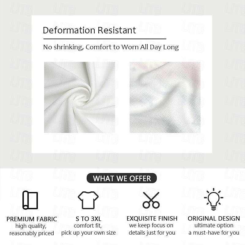 Waves Men's Resort 3D Printed Casual Pants Trousers Elastic Waist Drawstring Loose Fit Straight-Leg Summer Beach Pants S TO 3XL3