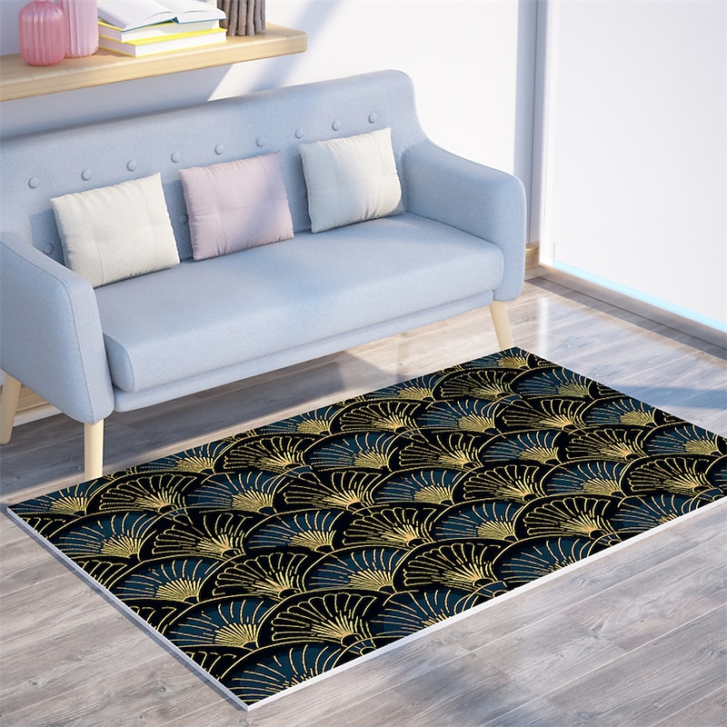 Art Deco Area Rug Kitchen Mat Non-Slip Oil Proof Floor Mat Livingroom Rug Indoor Outdoor Mat Bedroom Decor Bathroom Mat Entrance Rug Door Mat3