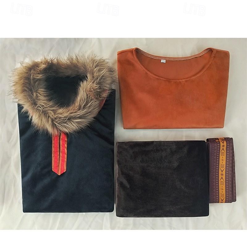 Frozen Kristoff Bjorgman Cosplay Costume Outfits Cosplay Costume Movie Cosplay for Men's Adults' Masquerade3