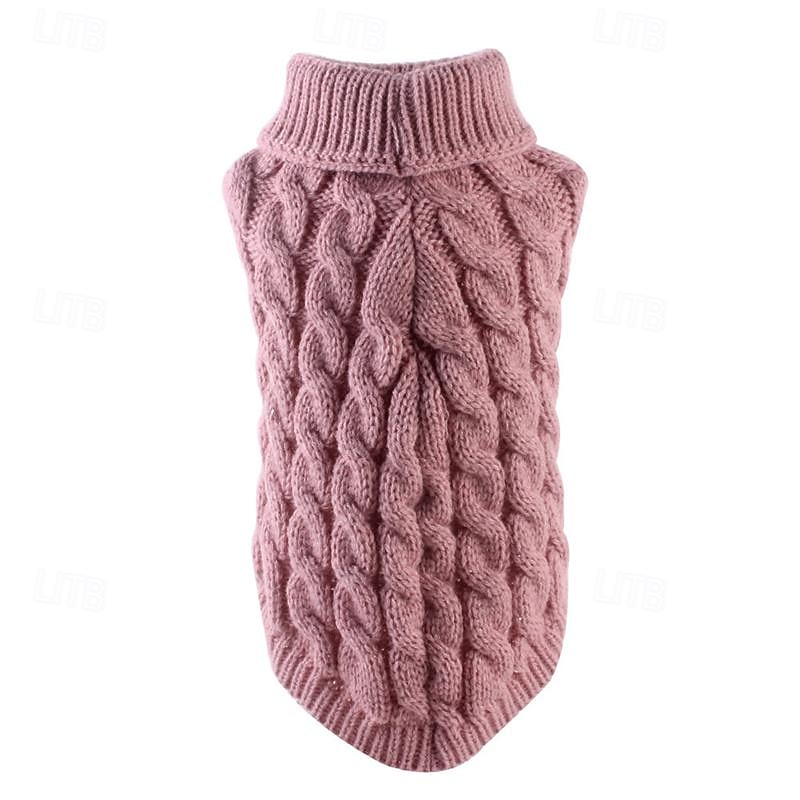 Dog Cat Sweater Jumper Fashion Cute Winter Warm Soft Washable Comfortable Outdoor Sports Dog Clothing for Bichon Frise Poodle Pomeranian Baby Pet Papillon4