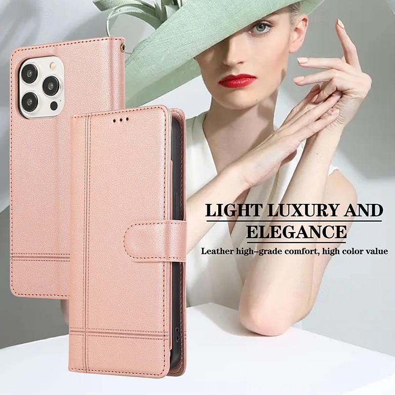Phone Case For iPhone 17 Pro Max 17 Air 16 15 14 Pro Max Plus 13 12 11 Pro Max Mini Wallet Case Mirror Zipper Full Body Protective Geometric Pattern TPU PU Leather3