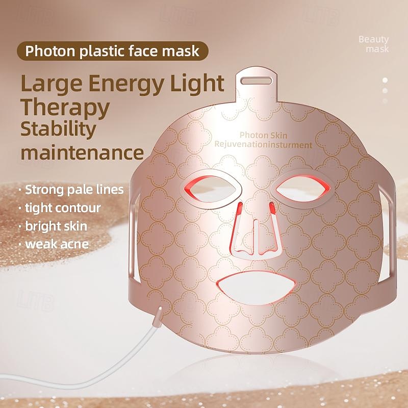 Advanced Anti-aging LED Therapy Mask, Deep Repair, Collagen Boost, Soothe Inflammation, Spot Fading, Make You Radiant and Glowing