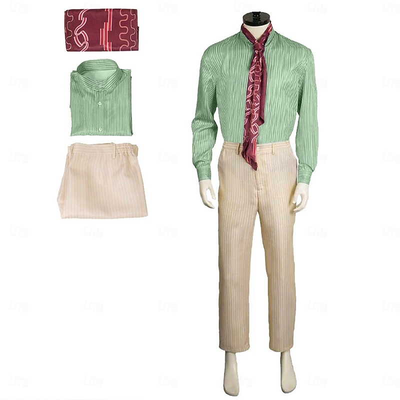 Charlie and the Chocolate Factory Wonka Willy Wonka Blouse / Shirt Pants Cosplay Costume Cosplay Movie Cosplay for Men's Boys Adults Kid's Carnival Masquerade2