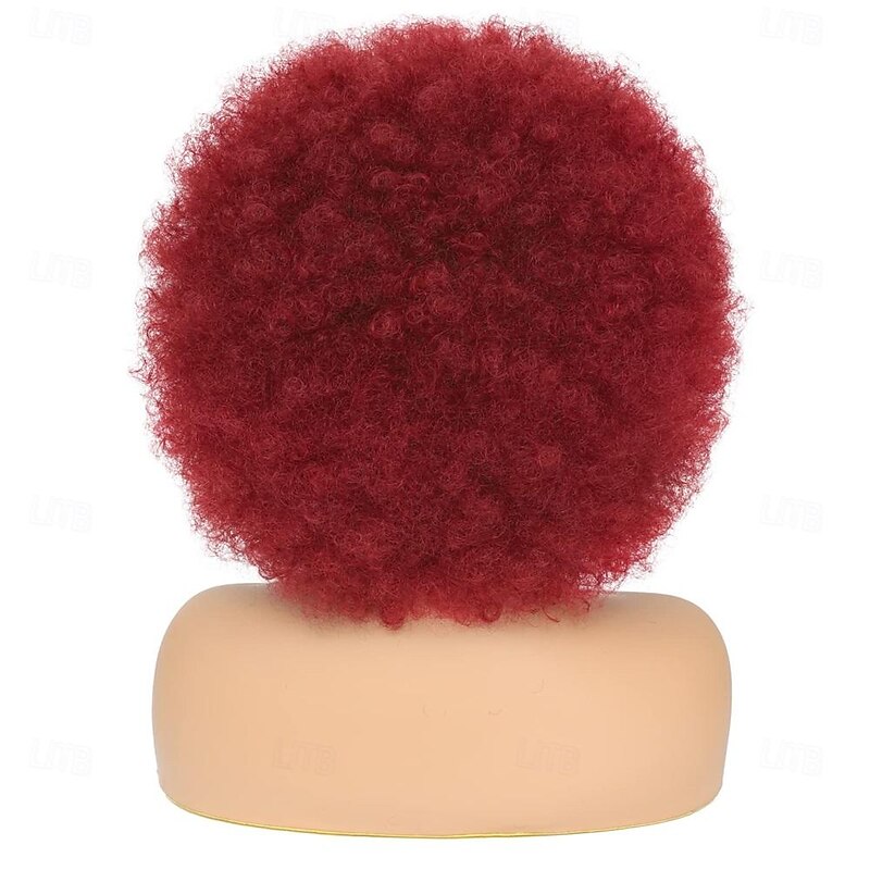 Afro Wigs for Black Women 10 inch Afro Curly Wig 70s Large Bouncy and Soft Natural Looking Full WIgs for Party Cosplay Afro Wig Halloween Wigs4