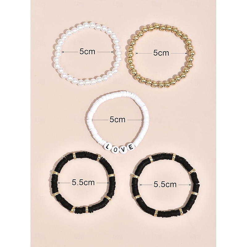 Bracelet Lolita Jewelry Retro Vintage Bohemian Boho Plastic For Cosplay Men's Women's Costume Jewelry Fashion Jewelry2