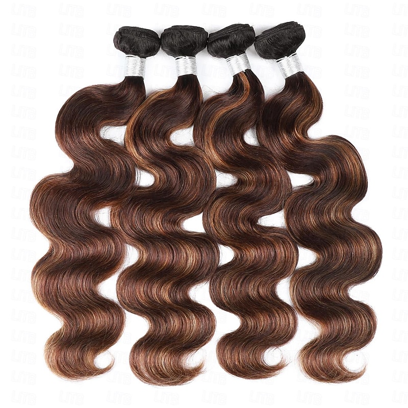 Ishow Hair Ombre Brazilian Body Wave Human Hair Weave Bundles 1 pcs T1B/4/30 Blonde Ombre Human Hair Bundles 100% Remy Hair2