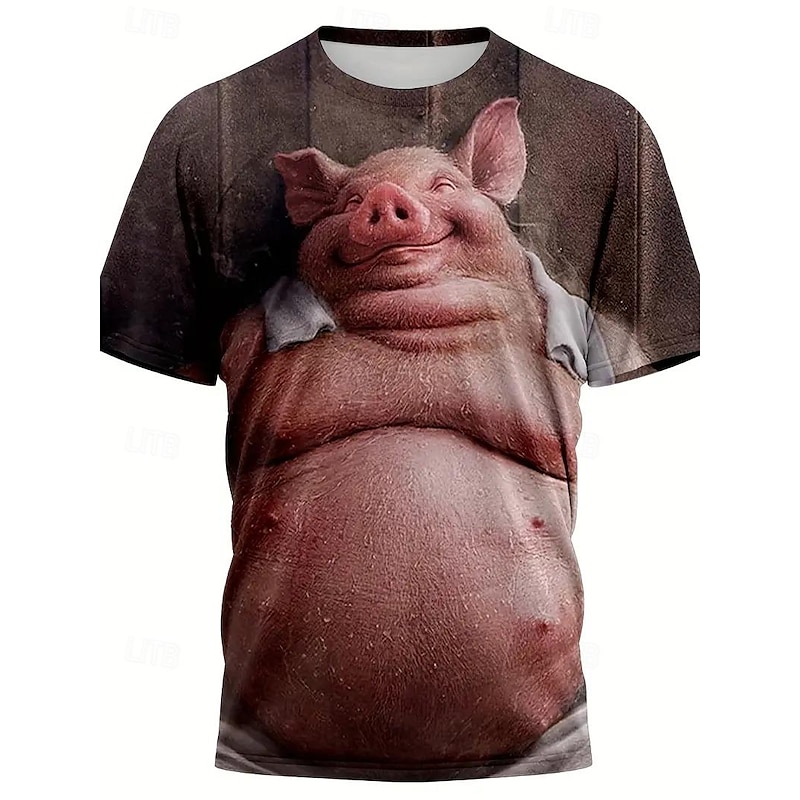 T-shirt Print Graphic For Couple's Men's Women's Adults' Christmas Carnival Masquerade 3D Print Party Festival2