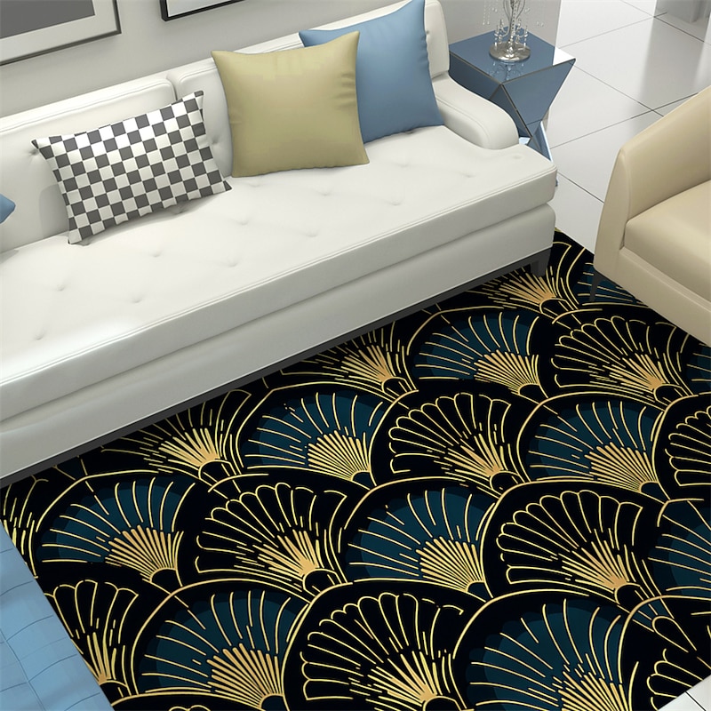 Art Deco Area Rug Kitchen Mat Non-Slip Oil Proof Floor Mat Livingroom Rug Indoor Outdoor Mat Bedroom Decor Bathroom Mat Entrance Rug Door Mat2