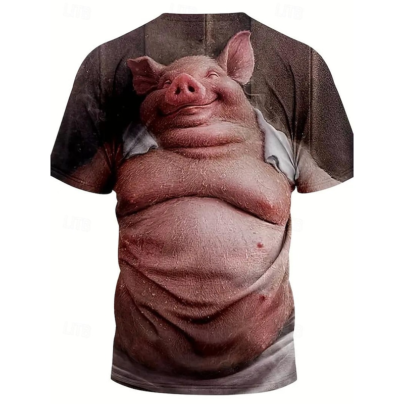 T-shirt Print Graphic For Couple's Men's Women's Adults' Christmas Carnival Masquerade 3D Print Party Festival3