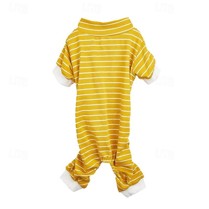 Dog Cat Pajamas Basic Casual Breathable Soft Washable Comfortable Outdoor Casual Daily Dog Clothing for Bichon Frise Pomeranian Baby Pet Papillon Small3