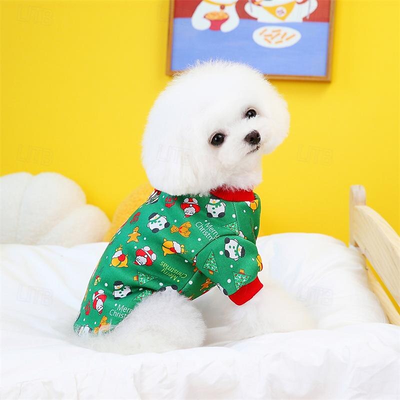 Dog Cat Hoodie Casual Euramerican Winter Breathable Soft Washable Comfortable Thick Christmas Christmas Dailywear Casual Daily Walking Dog Clothing for Cat Dog Husky Labrador Alaskan Malamute4