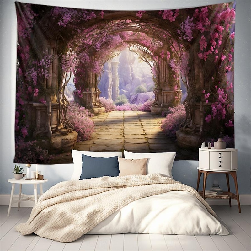 Wedding Decorations Backdrop Wedding Photograph Wall Hanging Large Tapestry Art Mural Decor Blanket Curtain Home Bedroom Living Room Decoration2