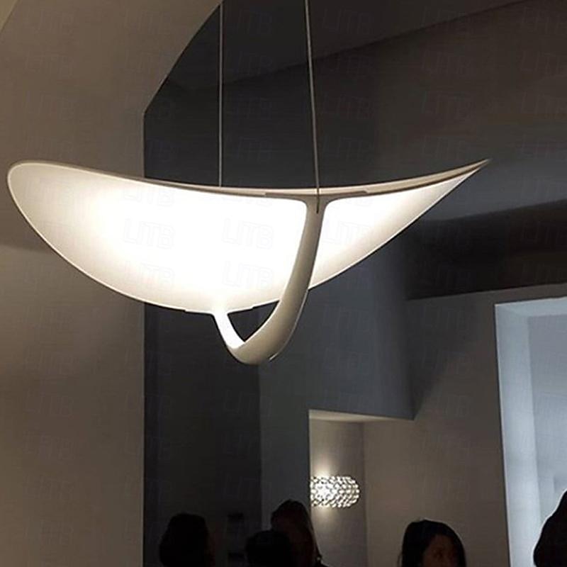 LED Pendant Light 45 cm Circle / Round Design Pendant Light Metal Geometrical Modern Nordic Style Chandeliers Modern Designer Metal italian lamp Dining Room Decor LED Lamp Bar kitchen island Hanging Lighting hall light 110-240V4