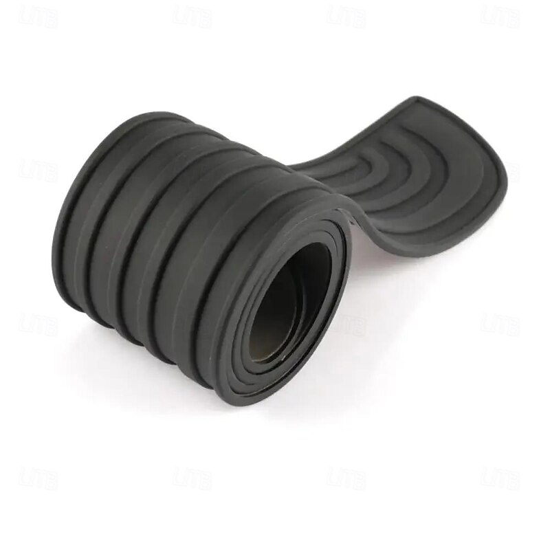 Anti-Scratch Car Trunk Door Sill Protector - Universal Rear Bumper Guard Rubber Trim Pad, 90cm x 7cm3