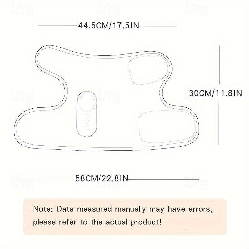 Electric Leg Massager Cordless Air Pressure Massager Rechargeable Calf Airbag Massage Holiday Gift For Parents for Male Female Calf Vibration Muscle Relaxation Heating Varicose Veins4