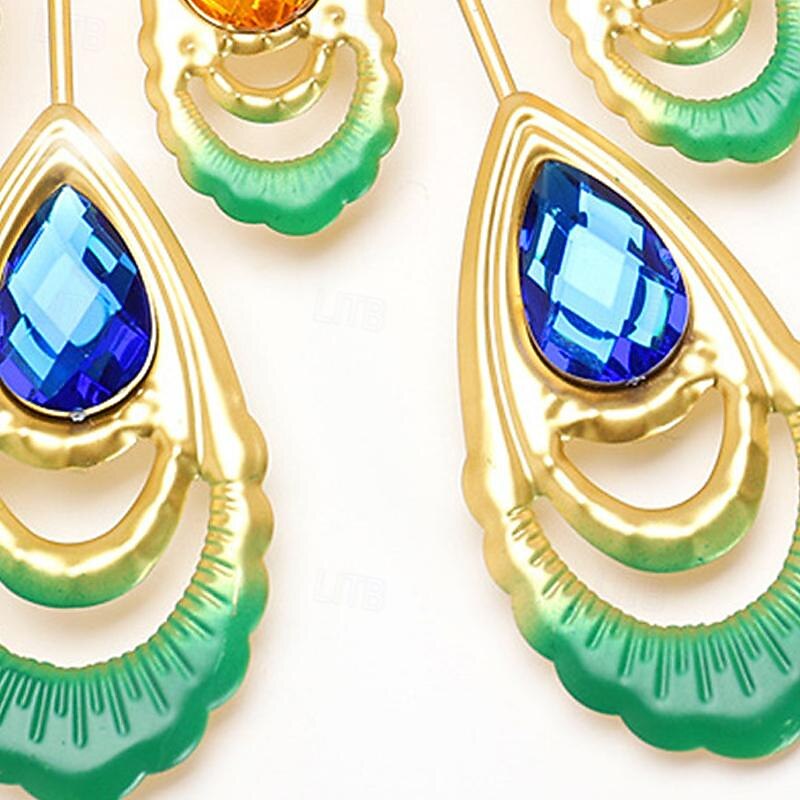 Large Wall Clocks for Living Room Decor Gold Decoration Wall Clock Silent Battery Operated Non Ticking for Bedroom Kitchen 15 Inch Retro Peacock Crystal Wall Watch Quartz for Home Office Indoor4