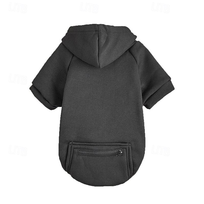 Dog Cat Hoodie Cute Casual Winter Warm Breathable Soft Washable Comfortable Outdoor Casual Daily Dog Clothing for Bichon Frise Pomeranian Baby Pet Papillon Small3