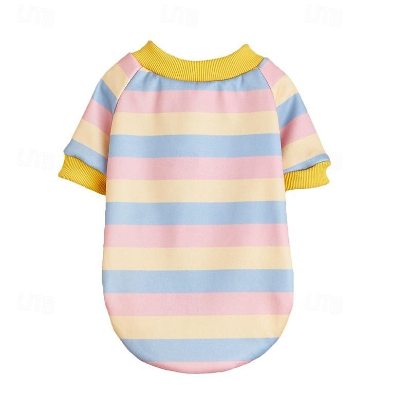 Dog Cat Shirt / T-Shirt Cute Casual Warm Breathable Soft Washable Comfortable Outdoor Casual Daily Dog Clothing for Bichon Frise Pomeranian Baby Pet Papillon Small4