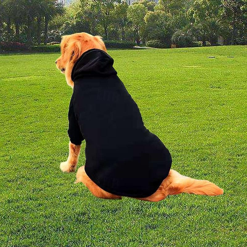 Dog Cat Hoodie Fashion Cute Winter Warm Soft Washable Comfortable Outdoor Sports Dog Clothing for Husky Labrador Alaskan Malamute Golden Retriever Border Collie