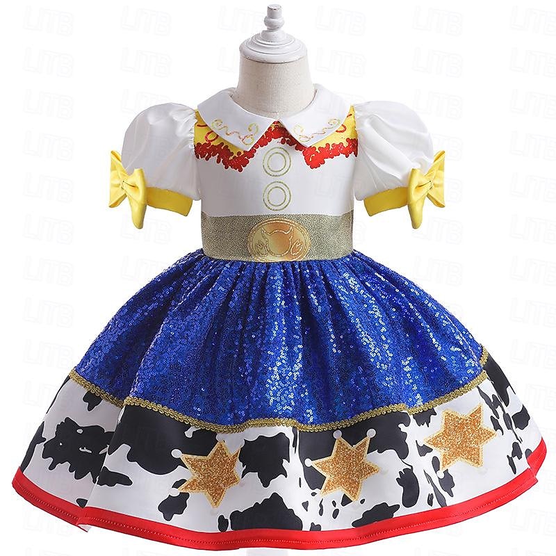 Toy Story Princess Tracy Dress Costume Cosplay Movie Cosplay for Girls' Kid's Carnival Performance Party