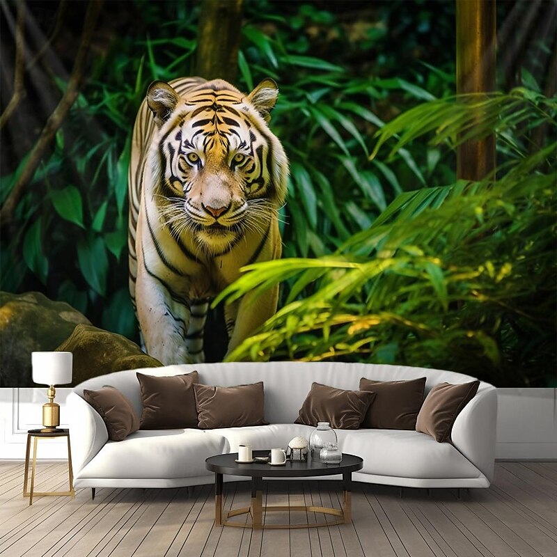 Leopard Animal Hanging Tapestry Wall Art Large Tapestry Mural Decor Photograph Backdrop Blanket Curtain Home Bedroom Living Room Decoration2