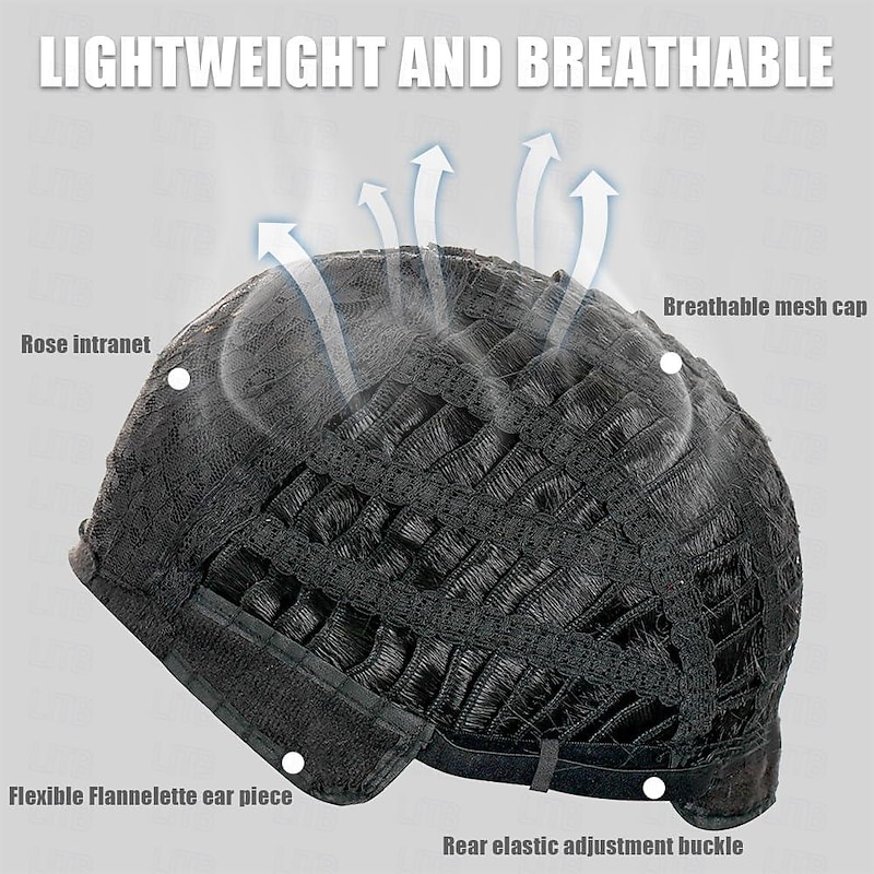 Mullet Wigs for Men 70s & 80s Costumes Party Synthetic Wigs Realistic Halloween Wigs2