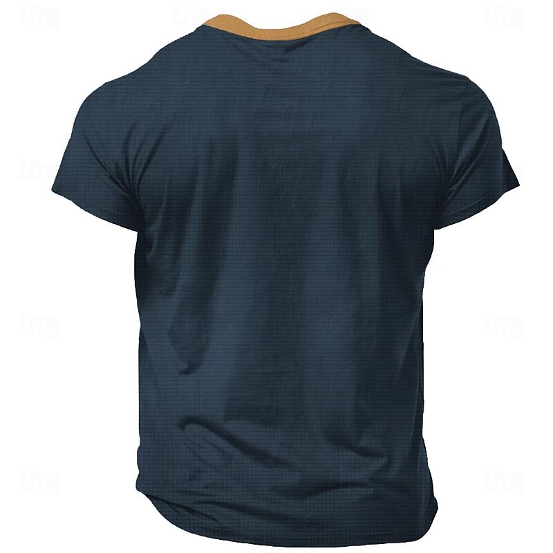 Men's Funny Henley T-Shirt "Selective Hearing" Sarcastic Quote Graphic Top for Casual Lifestyle2
