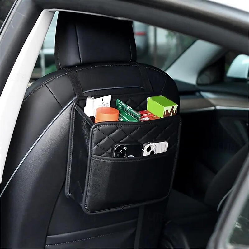 StarFire Car Storage Hanging Bag Car Seat Back Garbage Bag Car Seat Back Storage Box Multifunctional Storage Box