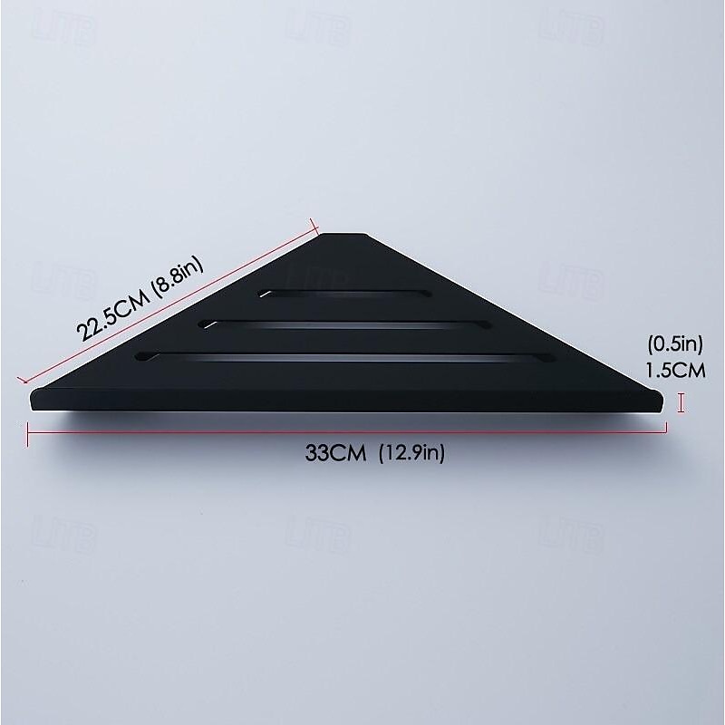 Shower Caddy Multifunction Bathroom Triangle Shelf Wall Mounted Stainless Steel 1 Pack Corner Storage Shelf for Bathroom Toilet and Kitchen3