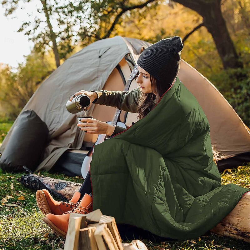 Outdoor Waterproof Blanket Warm Great Camping Outdoor Festival Beach Picnic All Weather Outdoor Camping Bag Mat Mattress Blanket4