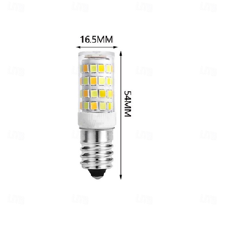 E14/G9 LED Three Color Light Bulbs Intelligent IC Without Strobe 3W  LED Corn Lamp 220V 2300K/4500K/6000K 3 Temperature  Used for cabinets Living Room 4Pcs4