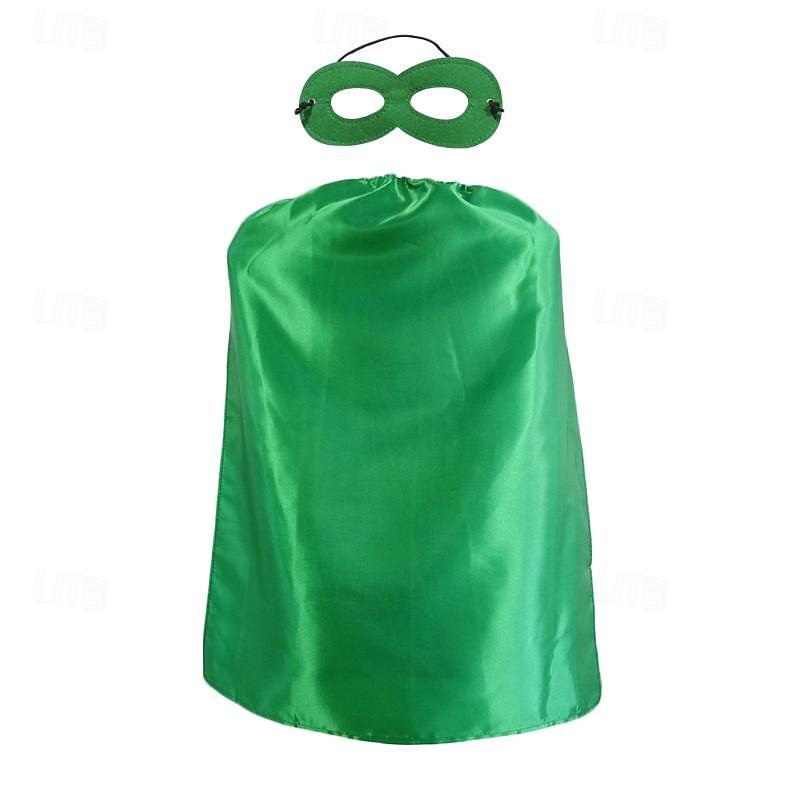 Superhero Cosplay Costume Cloak Mask Cosplay Movie Cosplay for Boys' Girls' Kid's Carnival Masquerade