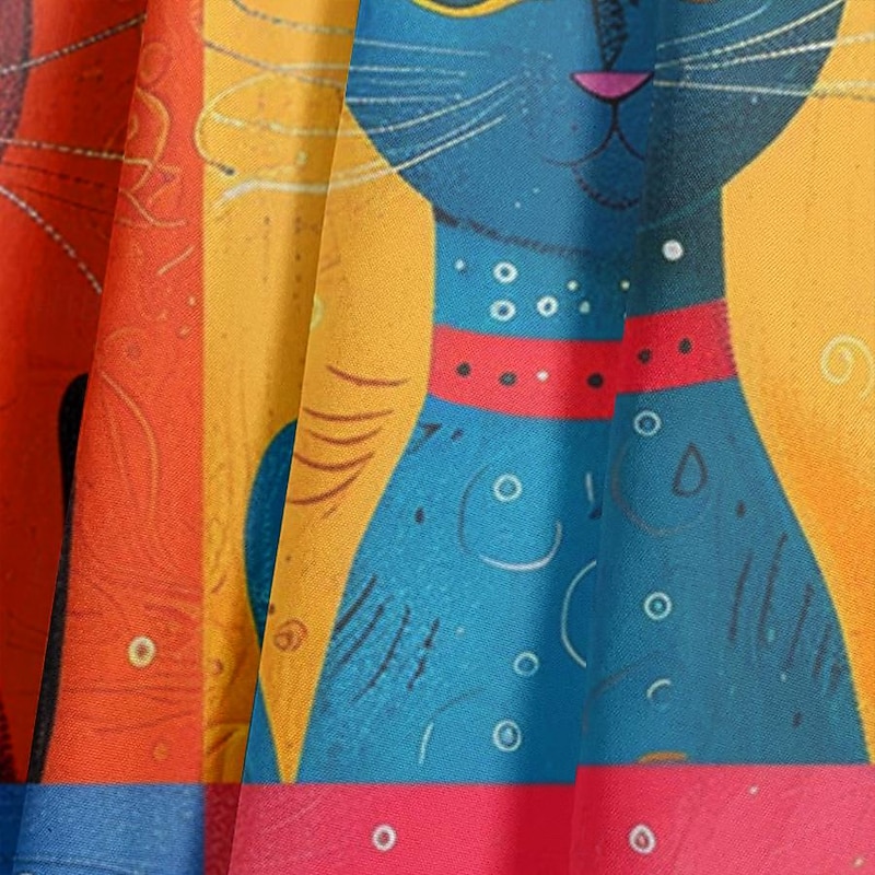 Animal Tablecloths for Family Gathering, Dining Table2