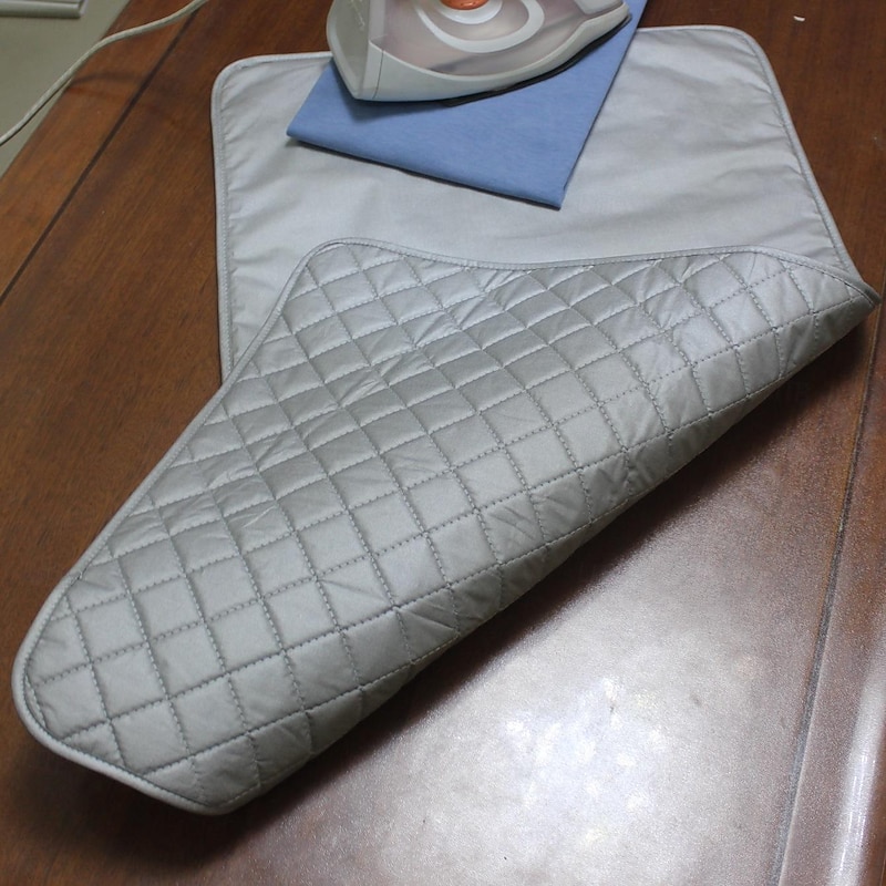 Ironing Mat Laundry Pad Washer Dryer Cover Board Heat Resistant Blanket Mesh Press Clothes Protect Protector 48*85cm3