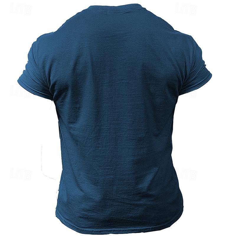 Men's Graphic Don't Let The Old Man In T Shirt Short Sleeve T shirt 3D Print Crew Neck Shirt Retro Vintage Casual Street Style Sports Outdoor Holiday Going out2