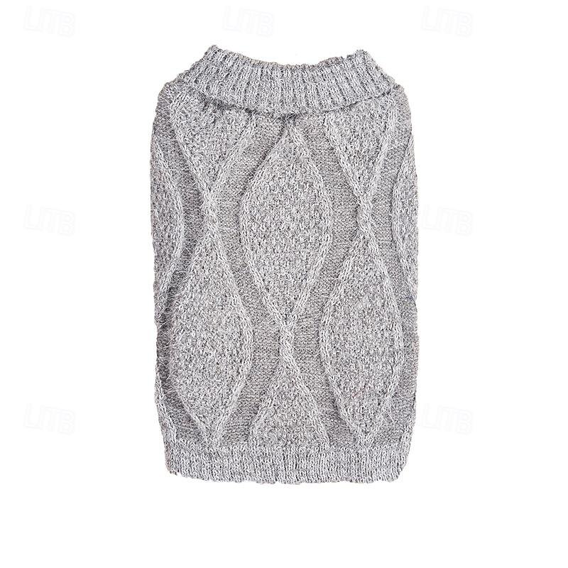 Dog Cat Sweater Jumper Classic Style Casual Winter Breathable Soft Washable Comfortable Outdoor Casual Daily Dog Clothing for Bichon Frise Pomeranian Baby Pet Papillon Small3