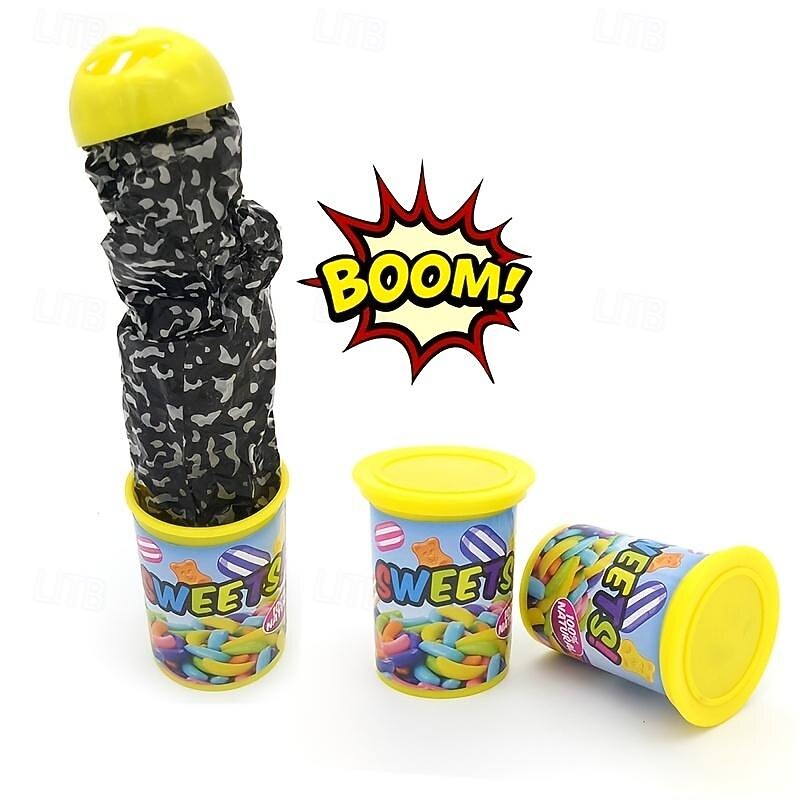 Funny Candy Can Jump Spring Snake Toy Gift April Fool Day Halloween Party Decoration Jokes Prank Trick Fun Joke Toy3