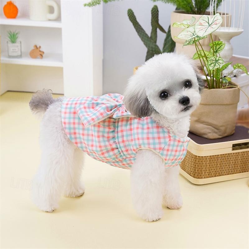 Dog Cat Dress Elegant Cute Winter Breathable Soft Washable Comfortable Thick Vacation Dailywear Holiday Casual Daily Weekend Dog Clothing for Cat Dog Husky Labrador Alaskan Malamute4