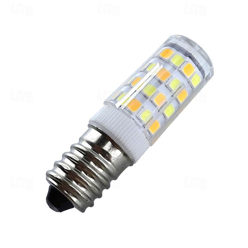 E14/G9 LED Three Color Light Bulbs Intelligent IC Without Strobe 3W  LED Corn Lamp 220V 2300K/4500K/6000K 3 Temperature  Used for cabinets Living Room 4Pcs3
