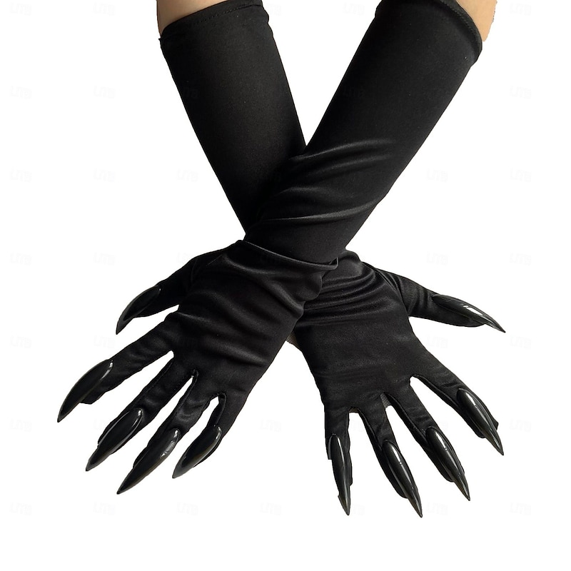Witch Werewolf Catwoman Halloween Gloves Party Costume Masquerade Walpurgis Night Cosplay Adults' Men's Women's Carnival Masquerade Carnival Stage Masquerade Easy Halloween Costumes Dress Up