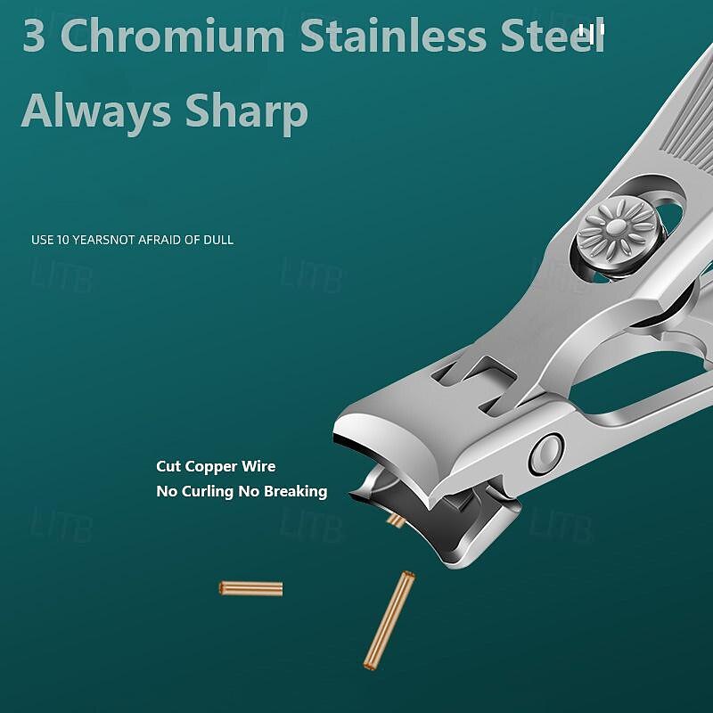 Ultra Wide Jaw Opening Nail Clippers Set Toenail Clippers for Thick Nails Cutter3