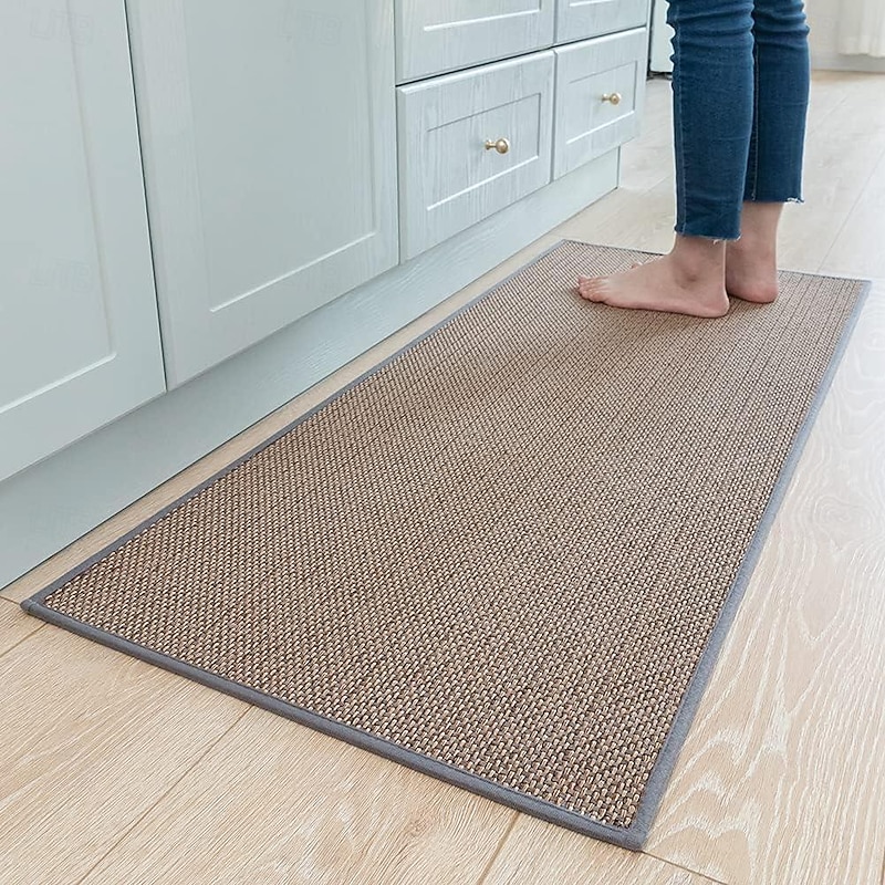 Kitchen Rugs and Mats Non Skid Washable, Absorbent Runner Rugs for Kitchen, Front of Sink, Kitchen Mats for Floor - Main Image