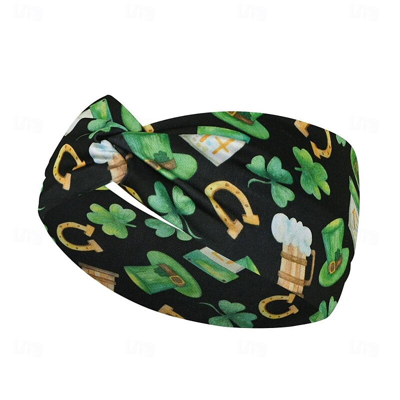 Shamrock Irish Halloween Headpiece Headband 6 PCS Classic & Timeless Dailywear Adults' Women's Girls' Carnival Masquerade Saint Patrick's Day Party Masquerade Easy Halloween Costumes Dress Up4