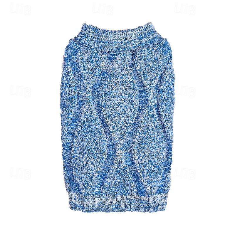 Dog Cat Sweater Jumper Classic Style Casual Winter Breathable Soft Washable Comfortable Outdoor Casual Daily Dog Clothing for Bichon Frise Pomeranian Baby Pet Papillon Small2