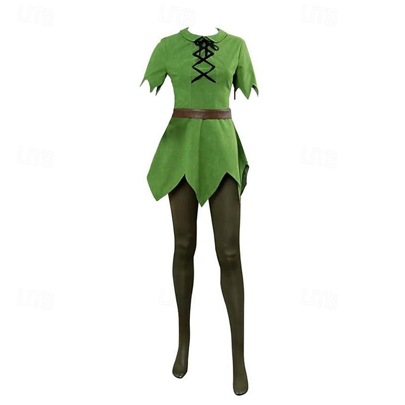 Peter Pan Cosplay Costume Theme Party Costume Cosplay Movie Cosplay for Men's Women's Boys Kid's Adults' Carnival Masquerade4